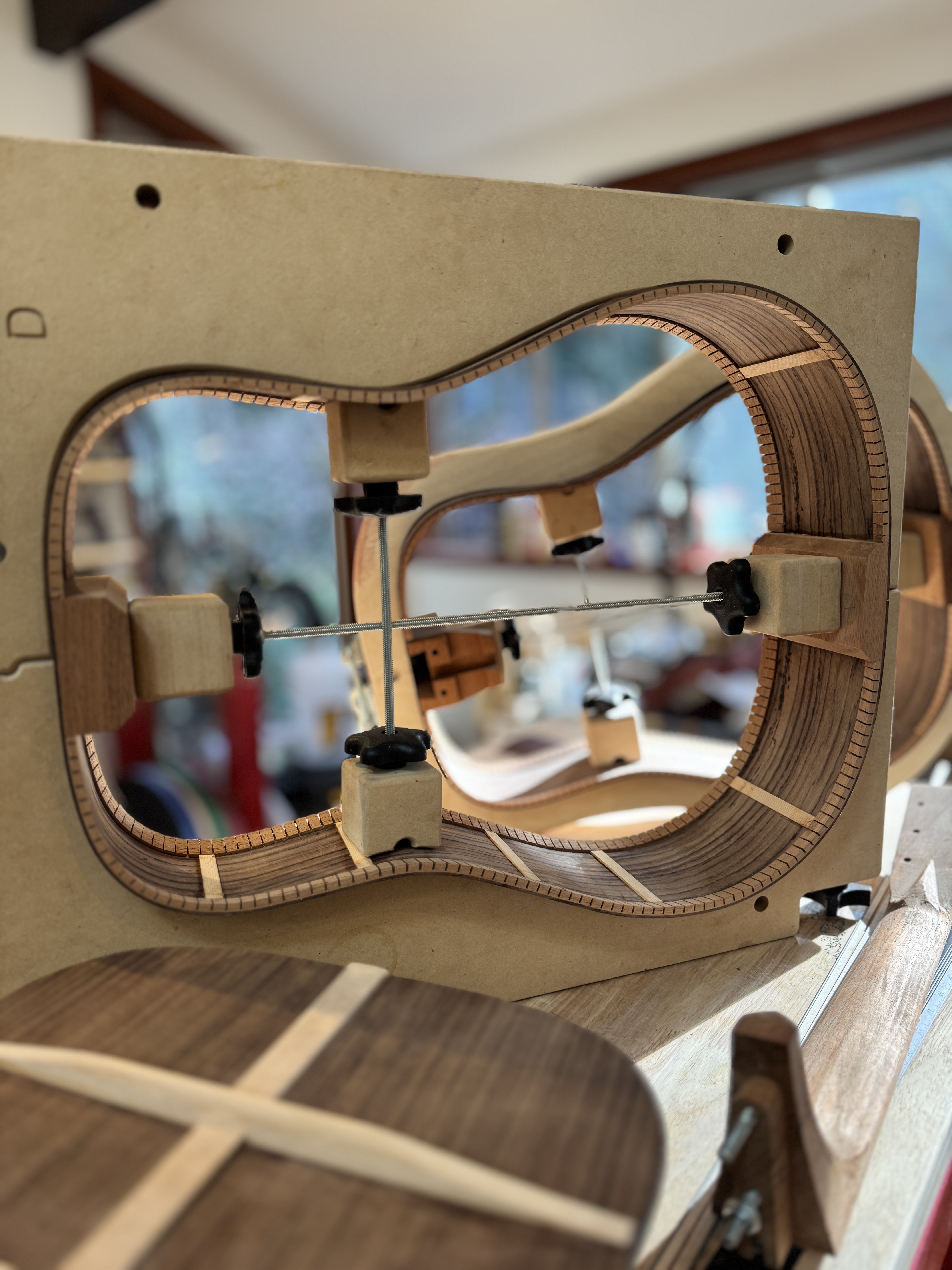 Guitar workshop background