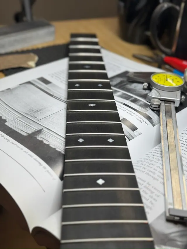 Six Sides Guitar Co. acoustic guitar build photo 1