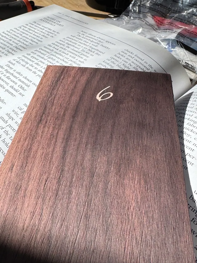 Six Sides Guitar Co. acoustic guitar build photo 13