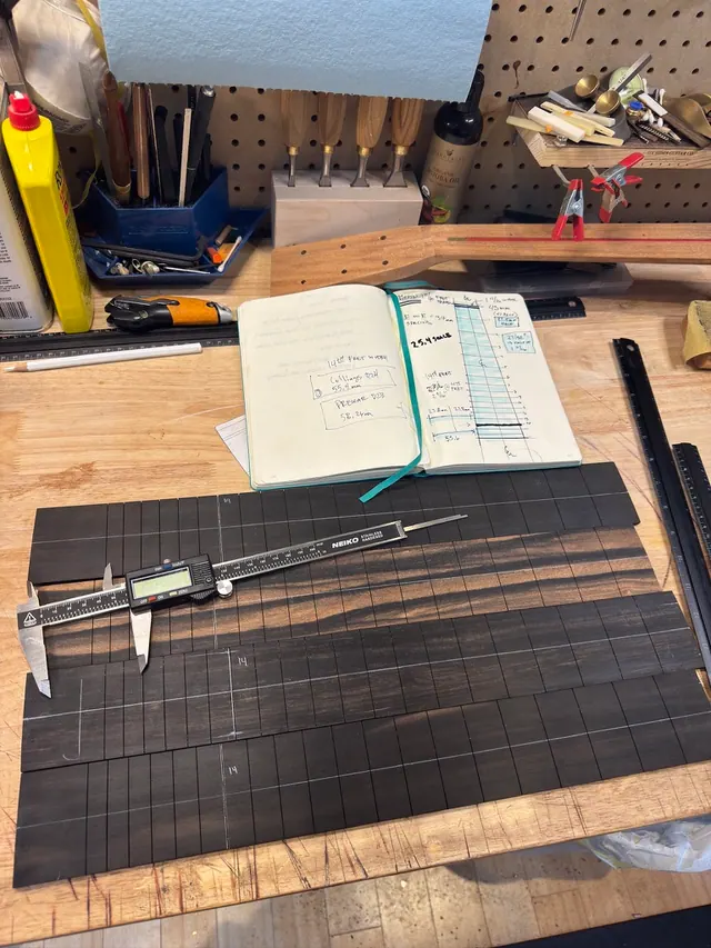 Six Sides Guitar Co. acoustic guitar build photo 20
