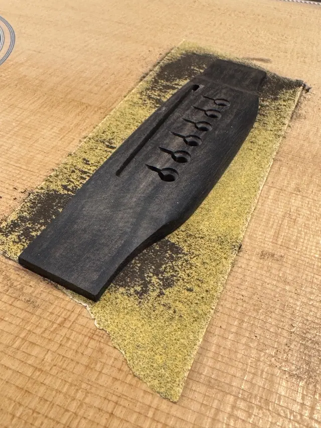 Six Sides Guitar Co. acoustic guitar build photo 25