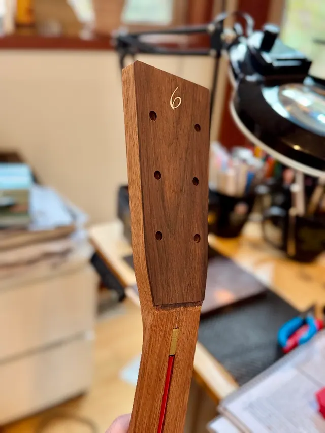 Six Sides Guitar Co. acoustic guitar build photo 40