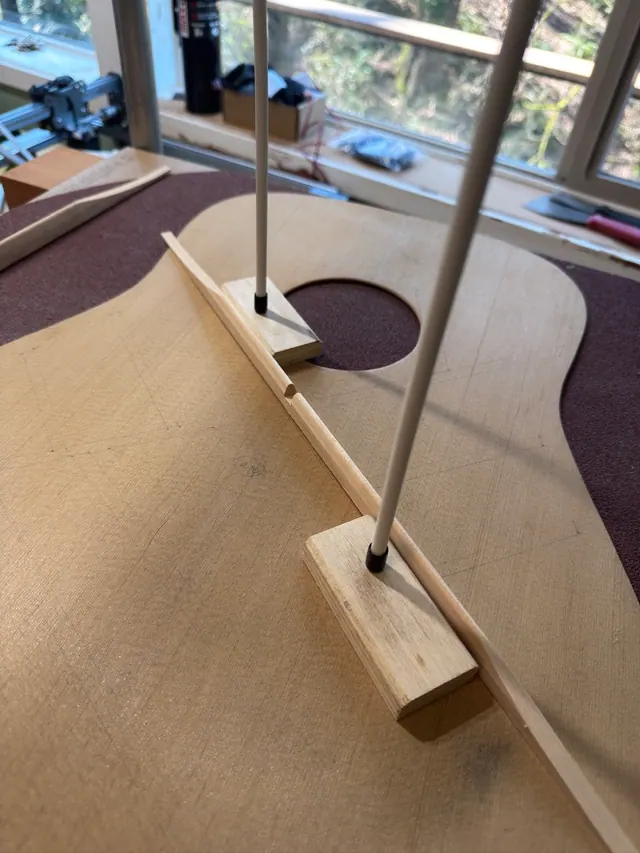 Six Sides Guitar Co. acoustic guitar build photo 55