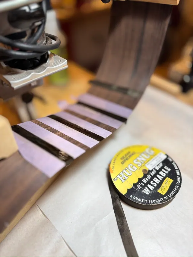 Six Sides Guitar Co. acoustic guitar build photo 64