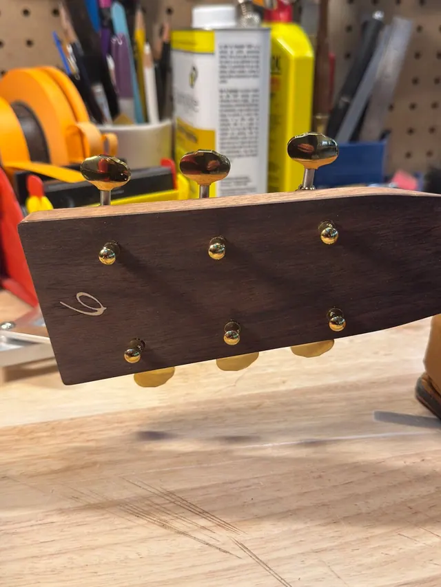 Six Sides Guitar Co. acoustic guitar build photo 69