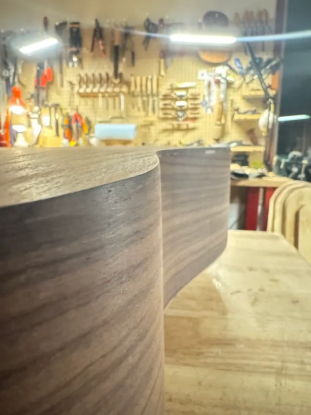 Six Sides Guitar Co. acoustic guitar build photo 75