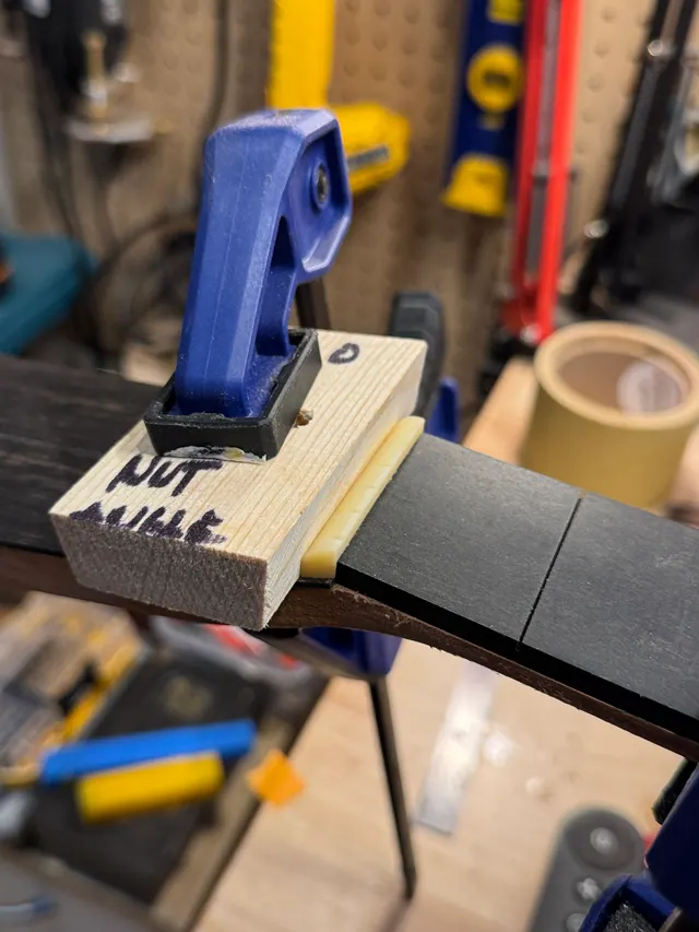 Six Sides Guitar Co. acoustic guitar build photo 82