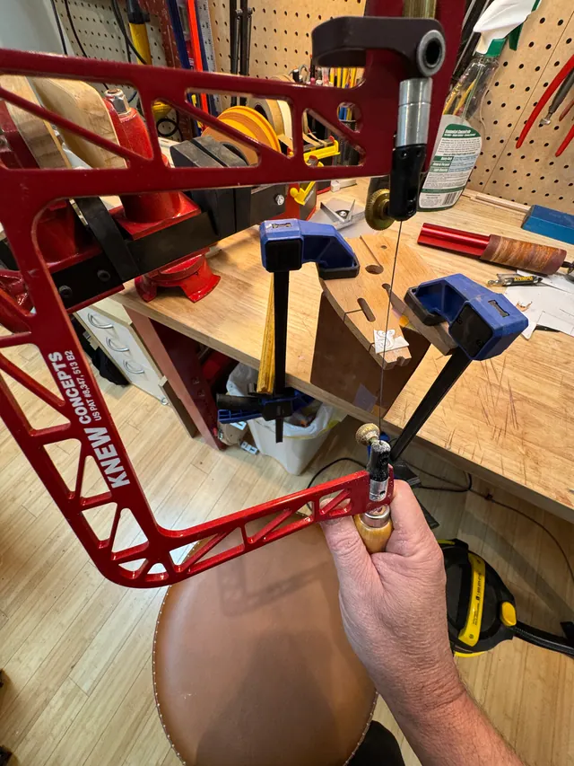 Six Sides Guitar Co. acoustic guitar build photo 90