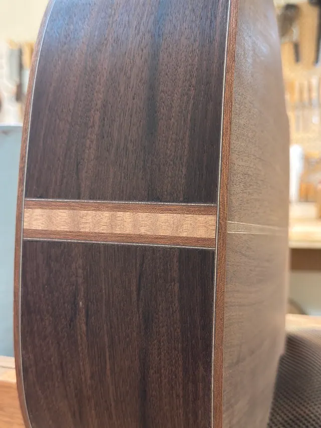 Six Sides Guitar Co. acoustic guitar build photo 100