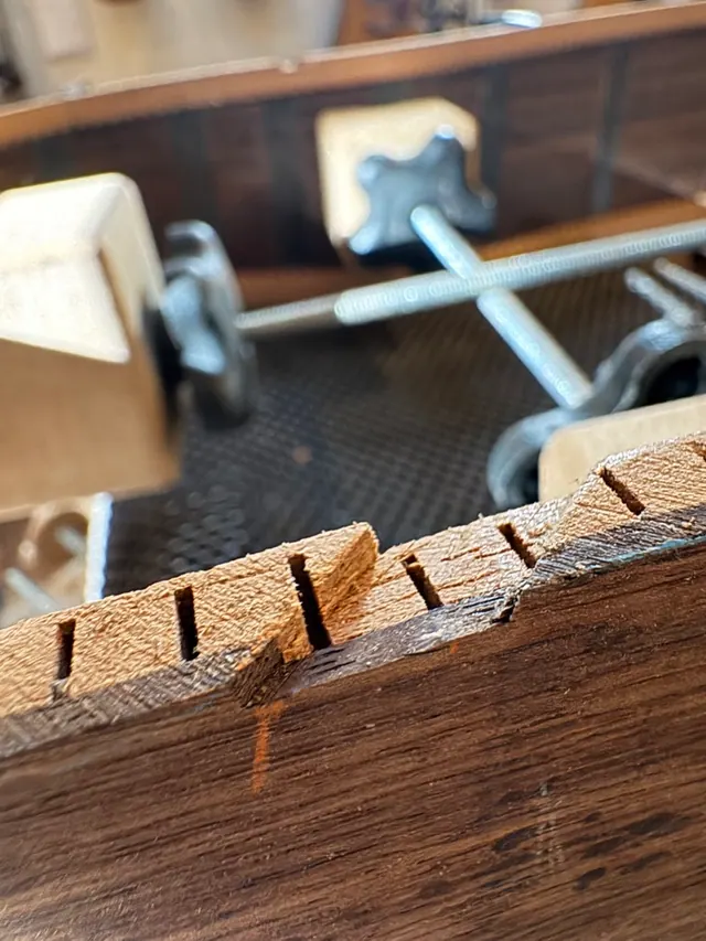 Six Sides Guitar Co. acoustic guitar build photo 105