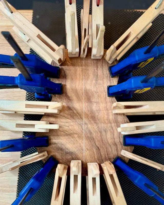 Six Sides Guitar Co. acoustic guitar build photo 109