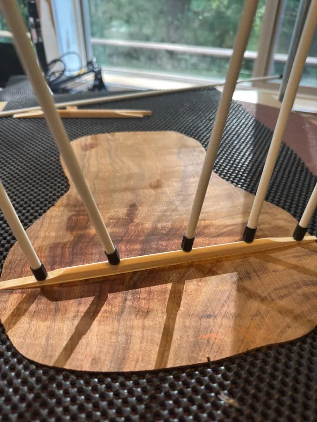 Six Sides Guitar Co. acoustic guitar build photo 113
