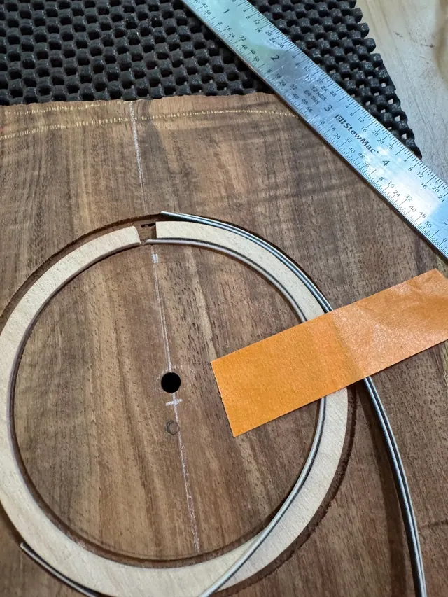 Six Sides Guitar Co. acoustic guitar build photo 115