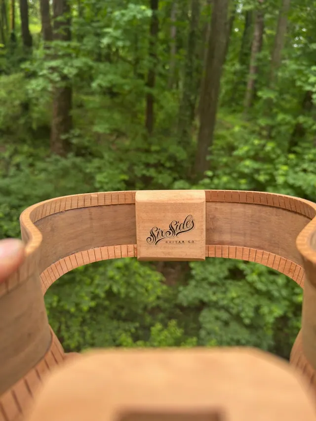 Six Sides Guitar Co. acoustic guitar build photo 117